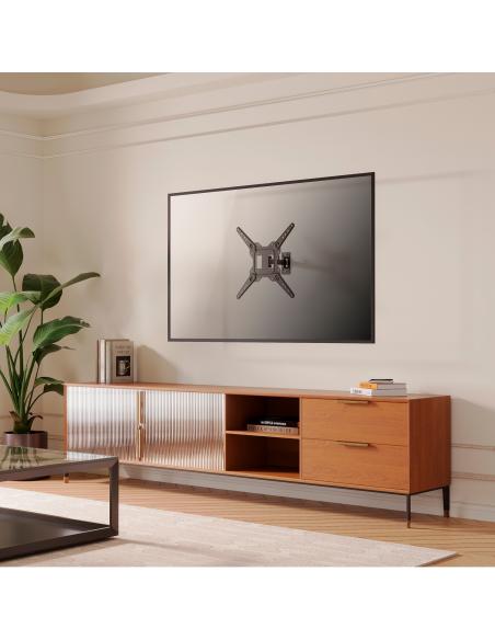 SOPORTE ECO GIRA INCL MONITOR TV 30KG 2 PIVOTES 23-55 NEGRO AISENS WT55TSE-151