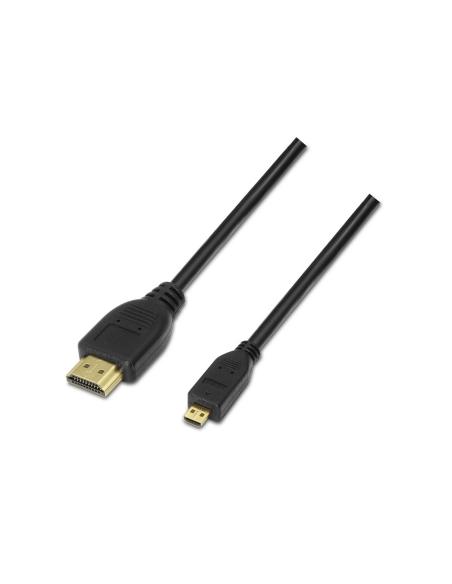 CABLE MICRO HDMI ALTA VELOCIDAD HEC AM-DM NEGRO 1.8M AISENS A119-0117