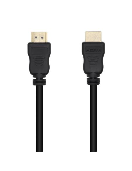 CABLE HDMI V1.4 ALTA VELOCIDAD CCS AM-AM NEGRO 1.5M AISENS A119-0529