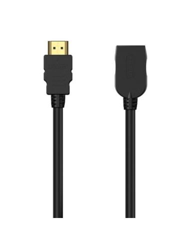 CABLE HDMI V2.0 PROLONGADOR HEC 4K60HZ 18GBPS AM-AH NEGRO 3.0M AISENS A120-0546