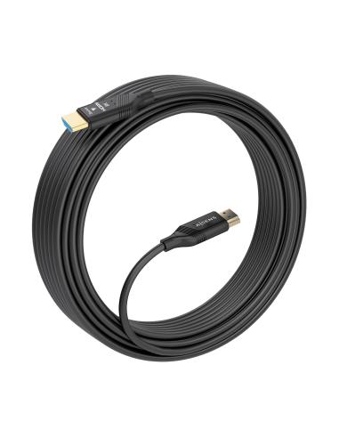 CABLE HDMI V2.1 AOC ULTRA VEL 8K 4K 4:4:4 48GBP AM-AM NEGRO 15M AISENS A153-0934