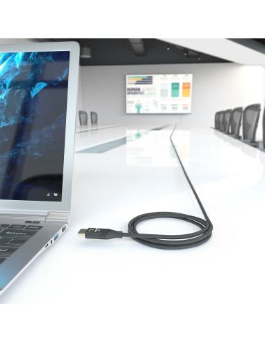 CABLE HDMI V2.1 AOC ULTRA VEL 8K 4K 4:4:4 48GBP AM-AM NEGRO 30M AISENS A153-0937