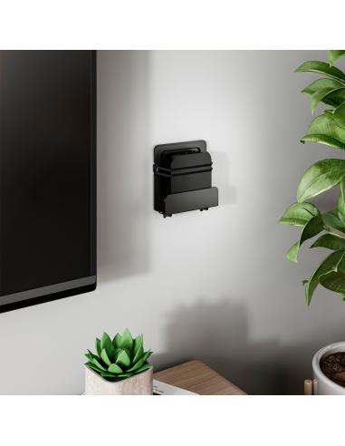 SOPORTE UNIVERSAL PARED MINI PC ROUTER NEGRO AISENS MPC02-155