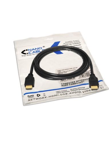 CABLE HDMI V1.4 ALTA VELOCIDAD HEC REPETIDOR AM-AM 25 M NANOCABLE 10.15.1825
