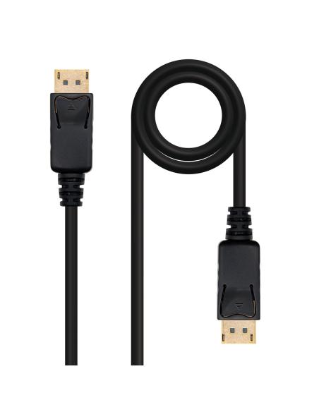 CABLE DISPLAYPORT DPM-DPM NEGRO 1.0 M NANOCABLE 10.15.2301