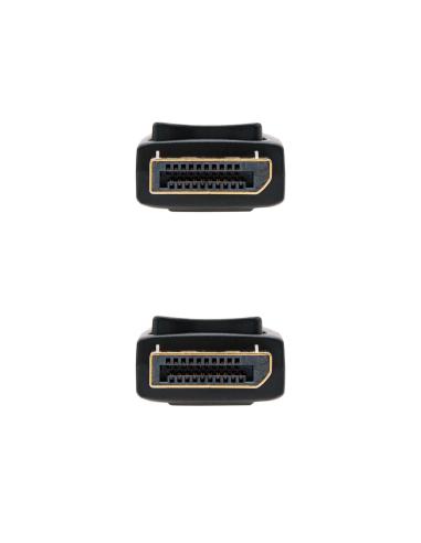 CABLE DISPLAYPORT DPM-DPM NEGRO 1.0 M NANOCABLE 10.15.2301