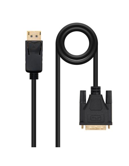 CABLE CONVERSOR DP A VGA DPM - VGAM NEGRO 5.0 M NANOCABLE 10.15.4405