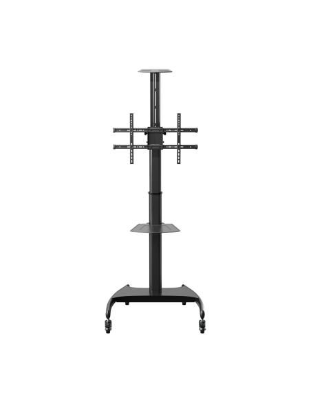SOPORTE SUELO PANTALLA MANIVELA DVD CAM 50 KG 37-70 NEGRO AISENS FT70TE-169