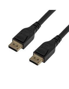 CABLE DISPLAYPORT V1.4 CERTIFICADO VESA DPM-DPM NEGRO 2.0M NANOCABLE 10.15.2502