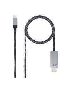 CABLE CONVERSOR USB-CM A HDMIM NEGRO 1.8 M NANOCABLE 10.15.5102 2