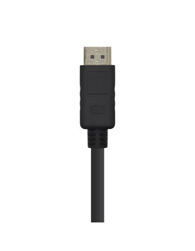 CABLE DISPLAYPORT V1.4 8K 60HZ DPM-DPM NEGRO 2.0M AISENS A149-0390