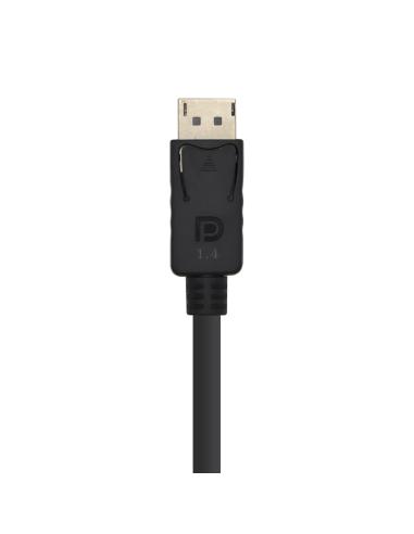 CABLE DISPLAYPORT V1.4 8K 60HZ DPM-DPM NEGRO 2.0M AISENS A149-0390