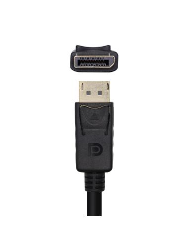 CABLE CONVERSOR DISPLAYPORT A VGA DPM-VGAM NEGRO 3.0M AISENS A125-0462