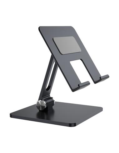 SOPORTE SOBREMESA TAMANO XXL 2 PIVOTES PARA MOVIL-TABLET GRIS AISENS MS2PXXL-183