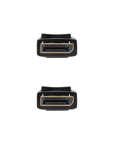 CABLE DISPLAYPORT DPM-DPM NEGRO 1.5 M NANOCABLE 10.15.2301-L150