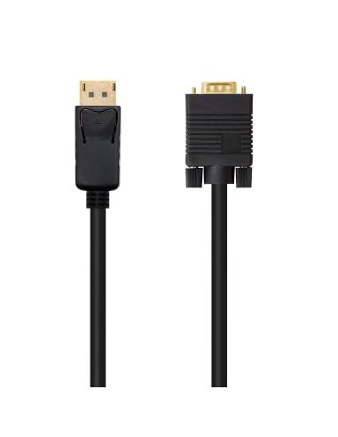 CABLE CONVERSOR DISPLAYPORT A VGA DPM-VGAM NEGRO 1M NANOCABLE 10.15.4401