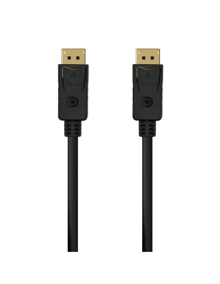CABLE DISPLAYPORT V1.2 4K60HZ DPM-DPM NEGRO 1.5M AISENS A124-0549