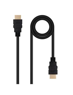 CABLE HDMI V2.0 4K-60HZ 18GBPS NEGRO 7 M NANOCABLE 10.15.3807