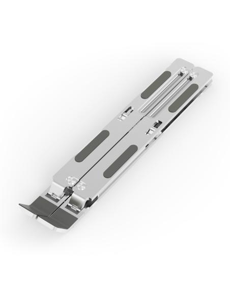 SOPORTE SOBREMESA AJUSTABLE PARA PORTATIL-TABLET PLATA AISENS LPS2M-173