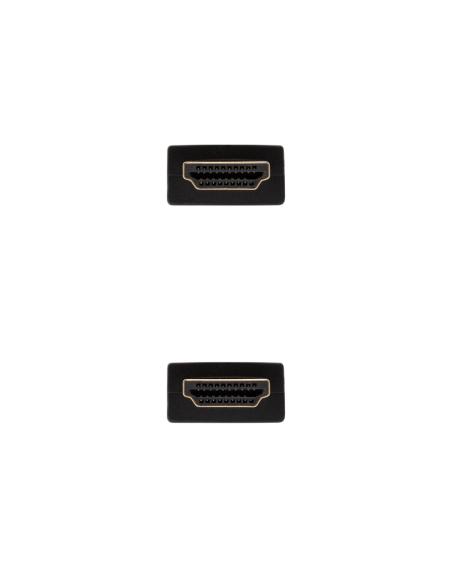 CABLE HDMI V2.0 4K-60HZ 18GBPS NEGRO 7 M NANOCABLE 10.15.3807