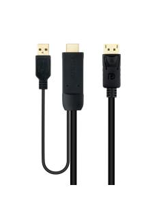 CABLE CONVERSOR HDMI A DP HDMIM-DPH NEGRO 1.8 M NANOCABLE 10.15.4352 2