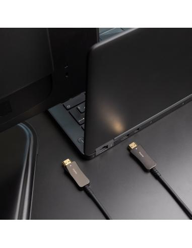 CABLE HDMI V2.1 AOC 8K 60HZ 4K 120HZ 48GBPS 40 M NANOCABLE 10.15.2140