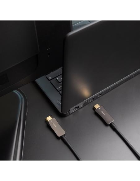 CABLE HDMI V2.1 AOC 8K 60HZ 4K 120HZ 48GBPS 100 M NANOCABLE 10.15.2199
