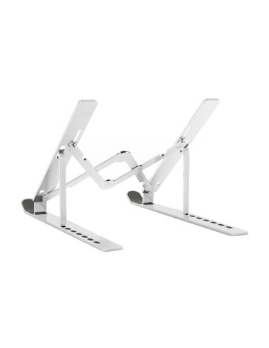 SOPORTE SOBREMESA AJUSTABLE PARA PORTATIL-TABLET PLATA AISENS LPS3M-177