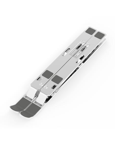 SOPORTE SOBREMESA AJUSTABLE PARA PORTATIL-TABLET PLATA AISENS LPS3M-177