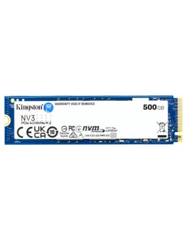 DISCO DURO SSD M.2 500 GB KINGSTON NV3 / 2280 / PCIe 4.0 NVMe / SNV3S/500G