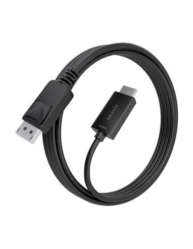 CABLE CONVERSOR DISPLAYPORT A HDMI 4K60HZ DPM-HDMIM NEGRO 3.0M AISENS A125-0895