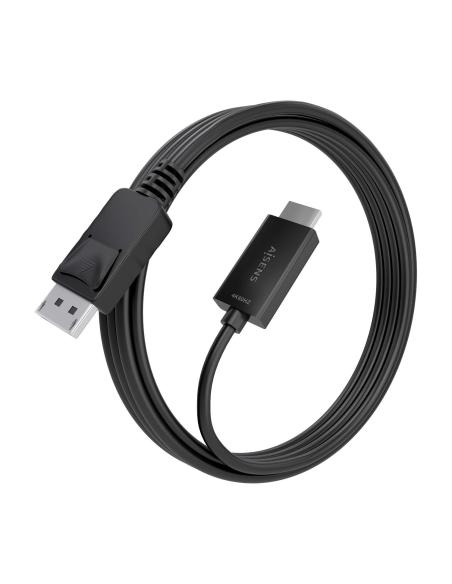 CABLE CONVERSOR DISPLAYPORT A HDMI 4K60HZ DPM-HDMIM NEGRO 3.0M AISENS A125-0895