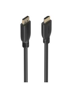 CABLE CONVERSOR DISPLAYPORT A HDMI 4K60HZ DPM-HDMIM NEGRO 5.0M AISENS A125-0920