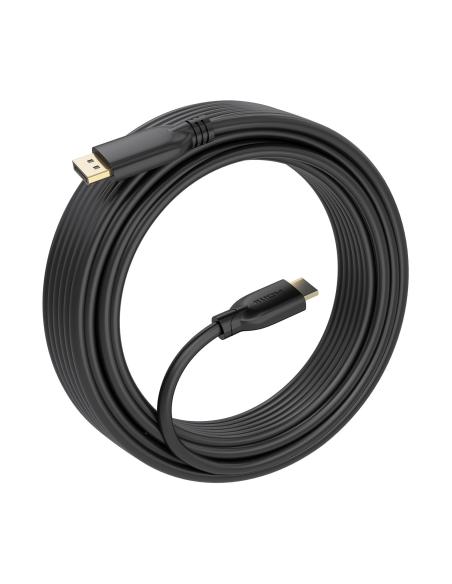 CABLE CONVERSOR DISPLAYPORT A HDMI 4K60HZ DPM-HDMIM NEGRO 7.0M AISENS A125-0921