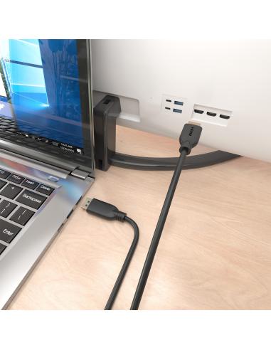 CABLE CONVERSOR DISPLAYPORT A HDMI 4K60HZ DPM-HDMIM NEGRO 10M AISENS A125-0922