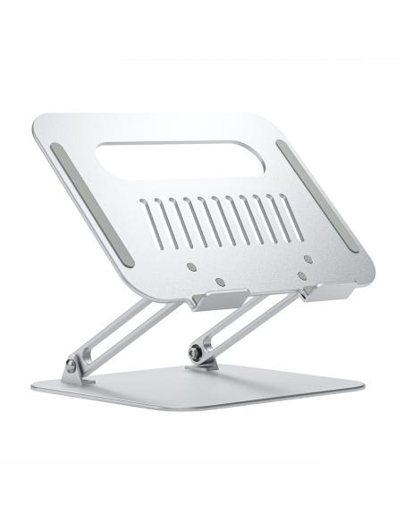 SOPORTE SOBREMESA AJUSTABLE PORTATIL-TABLET XL 10-17 PLATA AISENS LPS4XL-181