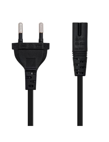 CABLE ALIMENTACION FORMA 8 CEE 716M-C7H 2 M NANOCABLE 10.22.0402-L200
