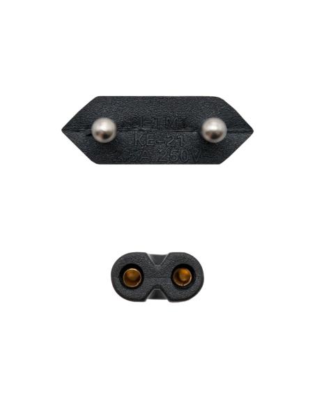 CABLE ALIMENTACION FORMA 8 CEE 716M-C7H 2 M NANOCABLE 10.22.0402-L200