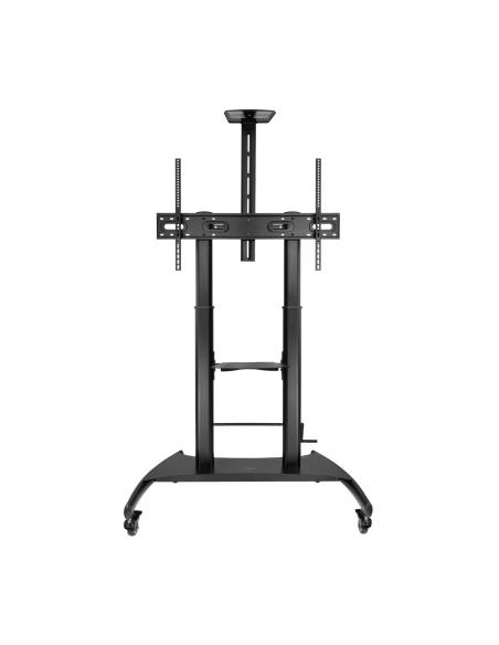 SOPORTE DE SUELO CON RUEDA TV 60-100 REGULABLE ARES TOOQ FS20404HM-B