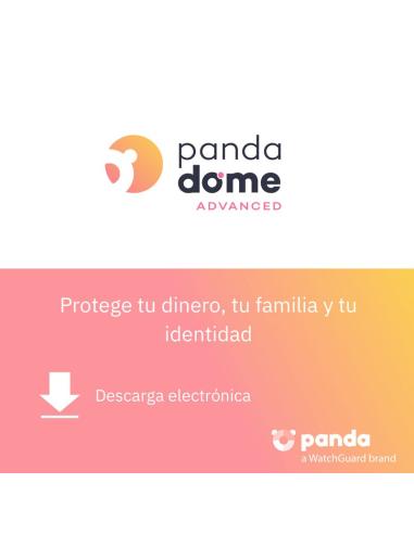 SOFTWARE ANTIVIRUS PANDA DOME ADVANCED 1 LICENCIA 1 ANO ESD LNF