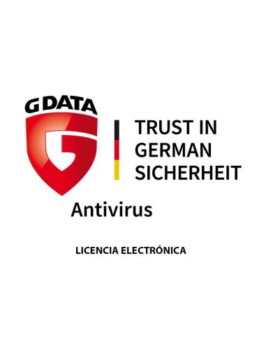 SOFTWARE ANTIVIRUS GDATA ANTIVIRUS 3 PC 1 ANO ESD