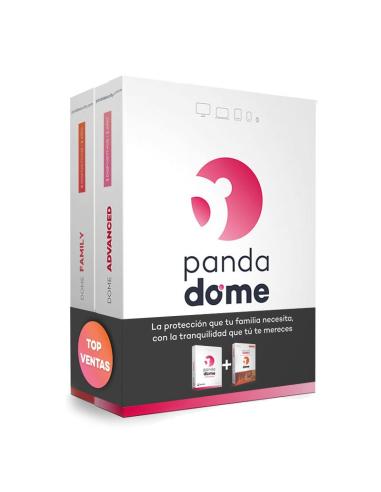 SOFTWARE ANTIVIRUS PANDA DOME ADVANCED 2 LICENCIAS PANDA FAMILY 5 L CAJA