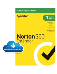 SOFTWARE ANTIVIRUS NORTON 360 STANDARD 10GB 1 USUARIO 1 DISPO 1 ANO ESD