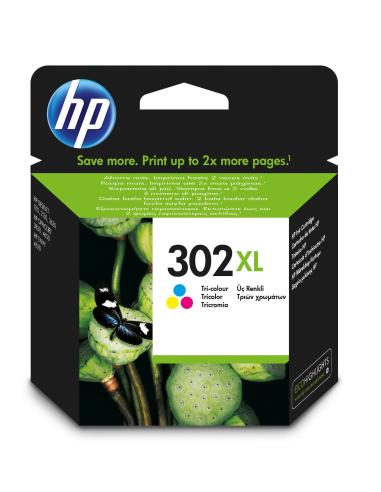 TINTA HP 302XL 10121303630 ENVY 4520 OFF 3830 3834 4650 ORIG COLOR F6U67AE