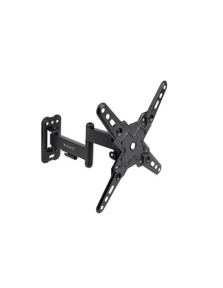 SOPORTE PARED PANTALLAS 13-43 GIRAINCLI NEGRO BRAZO GIRATORIO TOOQ LP1344TN-B