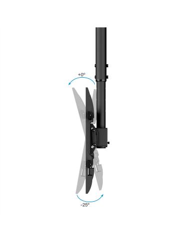 SOPORTE TECHO PANT. 32-75 GIRAINCLIEXTEN NEGRO TOOQ LPCE1175TSLI-B