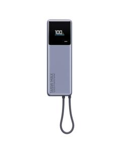 BATERIA POWER BANK XIAOMI 10000 mAh CON CABLE INTEGRADO / 165W / 1xUSB-A /1xUSB-C / P/N: BHR9361Gl