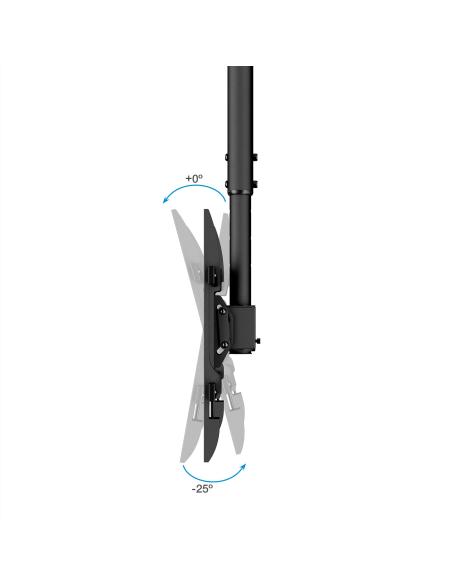 SOPORTE TECHO PANT. 43-86 GIRAINCLIEXTEN NEGRO TOOQ LPCE1186TSLI-B