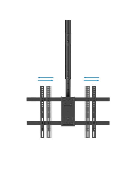 SOPORTE TECHO 2 PANT. 43-86 GIRAINCLIEXTEN NEGRO TOOQ LPCE2286TSLI-B