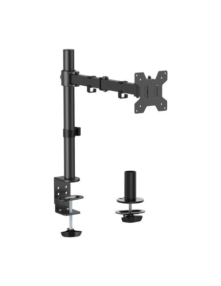 SOPORTE MONITOR MESA GIRA INCLI 10KG 1 BRAZO 17-32 NEGRO AISENS DT32TSR-277